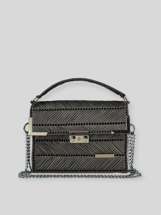Amara Dark Brown is a luxury handmade designer bag by CATTLEYA.Y, distinguished by its rich chocolate tone and signature chevron texture. Timeless, structured and refined, it embodies quiet confidence and modern elegance.