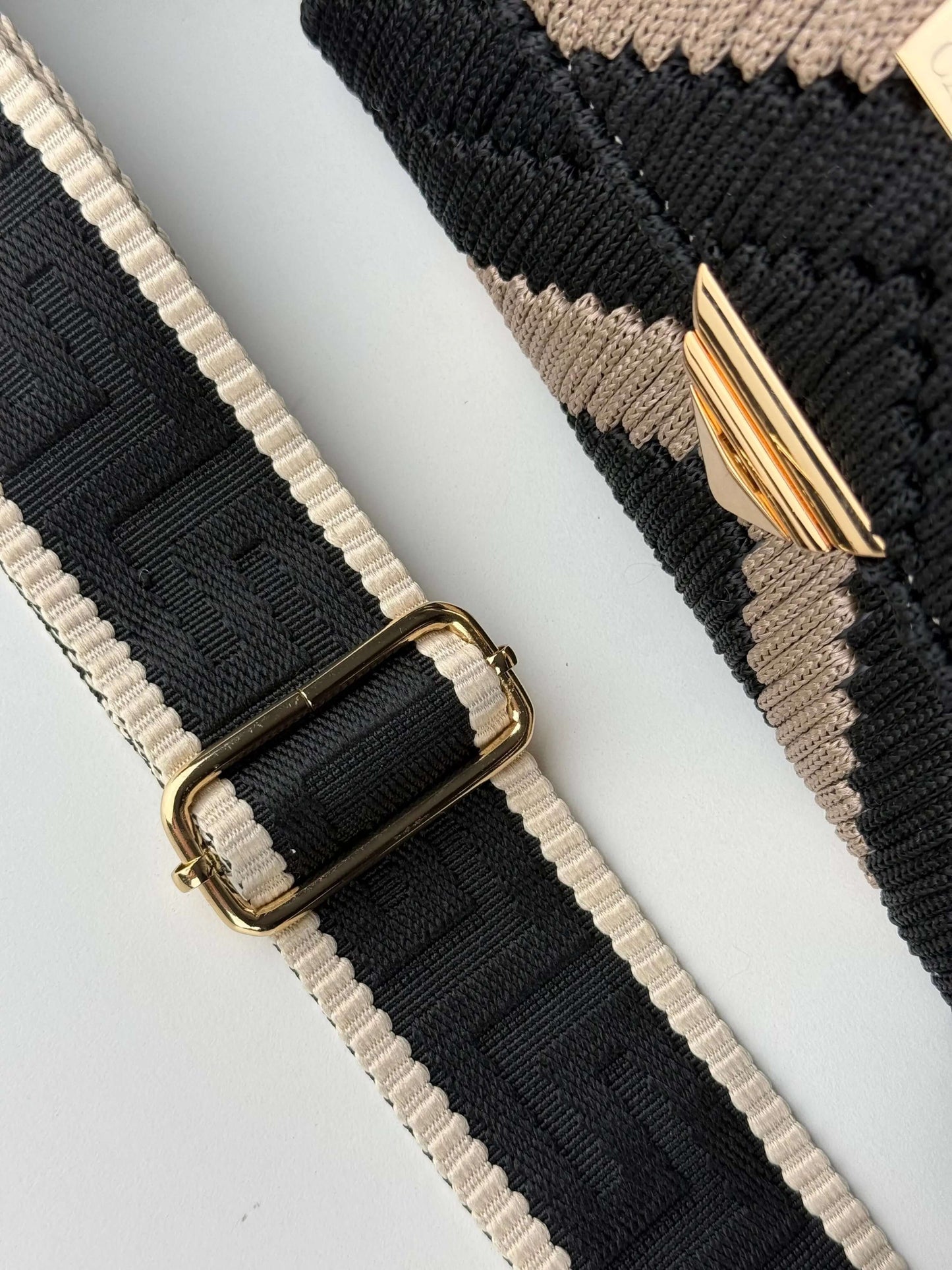 Aurora is a luxury handmade macrame designer bag with adjustable shoulder strap by CATTLEYA.Y