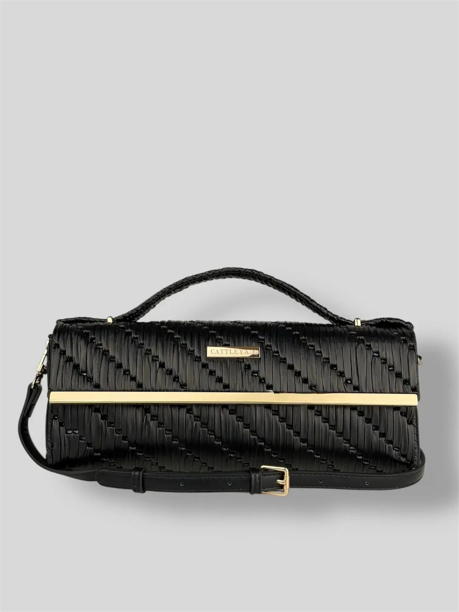Noir is a luxury handmade designer bag by CATTLEYA.Y, defined by its deep black tone and architectural silhouette. Designed for women who embrace modern minimalism, it delivers powerful elegance with refined restraint.